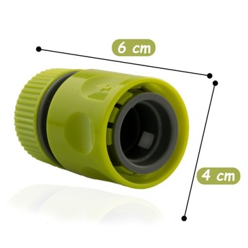 БЫСТРЫЙ СОЕДИНИТЕЛЬ ДЛЯ САДОВОГО ШЛАНГА РАЗЪЕМ ДЛЯ ВОДЫ 3/4