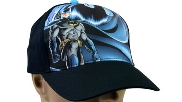 Czapka z daszkiem męska młodzieżowa DC-Comics Batman 55-59cm HAFT $32