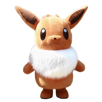 GIGANT! 2,6m Pokemon Flareon kostium dmuchany