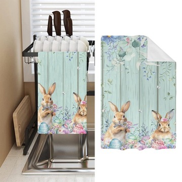 Пасхальные кухонные полотенца Пасхальные украшения