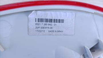 BMW 1 E82 E88 COUPE CABRIO PRAVÁ SVĚTLO ZADNÍ LED 63217285642 K115/1363MR