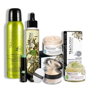 Zestaw kosmetyków Teaology 8 produktów do Twarzy Matcha Green White Tea