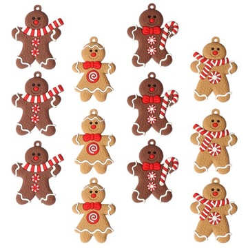 Елочные украшения Пряничные человечки Украшения из пряничного человечка