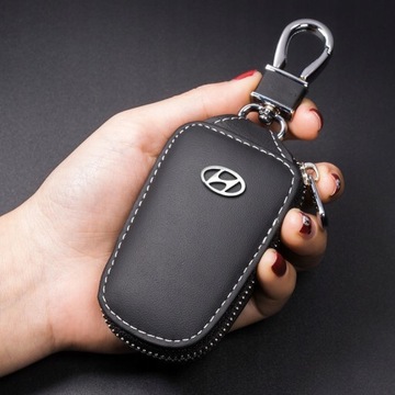 Кожаный ключник для Hyundai