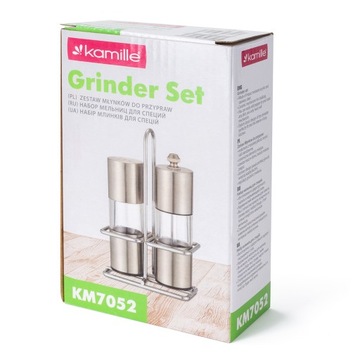 КОНТЕЙНЕР ДЛЯ СОЛЬ/ПЕРЦА/СПЕЦИЙ, МЕЛЬНИЦА