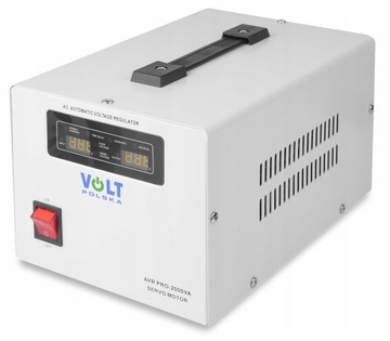СТАБИЛИЗАТОР НАПРЯЖЕНИЯ AVR PRO 2000VA СЕРВОДВИГАТЕЛЬ 3%