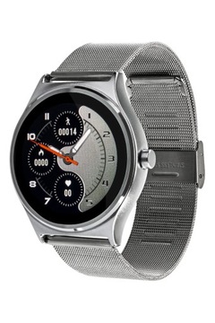 GOCLEVER ZEGAREK FIT WATCH ELEGANCE SILVER