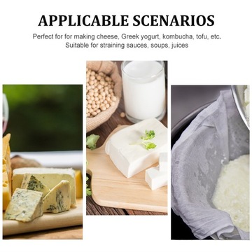 СЕТОЧНАЯ МИСЛИНОВАЯ СУМКА ДЛЯ СЫРА ТКАНИ ДЛЯ КУХОНКИ