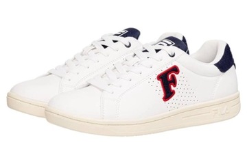 Buty FILA CROSSCOURT 2 męskie sneakersy białe ekoskóra logo sportowe r. 46