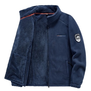 Kurtka męska elegancka bez kaptura kurtka ZIMOWA rozmiar 4XL