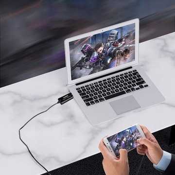 ВИДЕОГРАББЕР HDMI USB КАРТА ВИДЕОЗАПИТАНИЯ Новинка