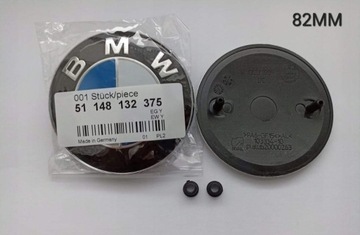 BMW EMBL 82mm + TULEJKI MASKA KLAPA DEMMEL E60 E61