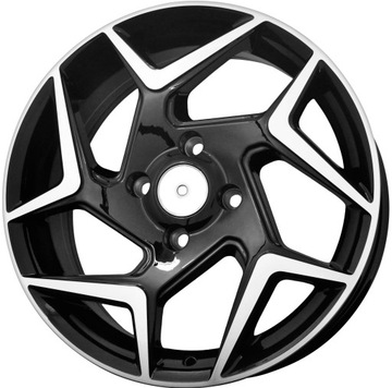 CZARNE FELGI 16 4x108 FORD FIESTA VII FACELIFT