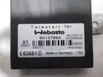 HYUNDAI H1 2009 2.5 CRDI КОНТРОЛЛЕР WEBASTO МОДУЛЬ 9013799A