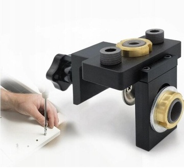 Шаблон 3-в-1 для эксцентриков для сверления дюбелей