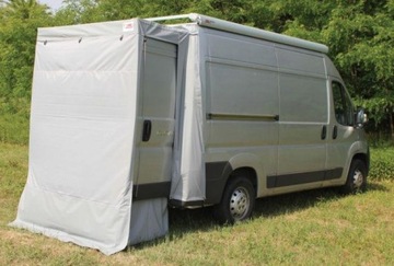 ZABUDOWA TYLNYCH DRZWI DUCATO JUMPER BOXER SPRINTER 2006 COVER FIAMMA