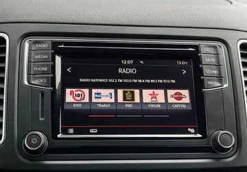 Volkswagen Sharan II Van Facelifting 2.0 TDI SCR 150KM 2017 Volkswagen Sharan 7 miejsc Automat Parktronic Alcantara Tempomat Grza, zdjęcie 32