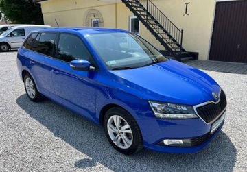 Skoda Fabia III Hatchback Facelifting 1.0 TSI 95KM 2021 Skoda Fabia 1.0 TSI DSG Bogata wersja Gwarancja Salon PL FV23 Benzyna 95KM, zdjęcie 2