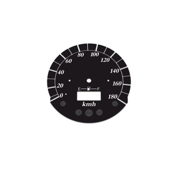 Suzuki VL 800 Volusia 2001-2004 Tarcza Zegara CZARNA