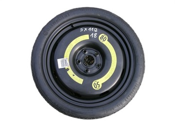 KOŁO DOJAZDOWE AUDI VW GOLF VI VII 5X112 NOWE