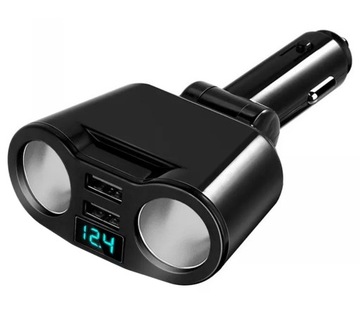 PLS41 Вольтметр зарядное устройство 12 В 2x USB Splitter
