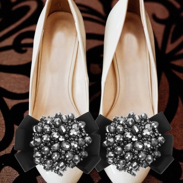 УКРАШЕНИЯ ДЛЯ ОБУВИ, БАНТЫ, КРИСТАЛЛЫ, БУСЫ, АКСЕССУАРЫ ДЛЯ ЖЕНСКОЙ ОБУВИ