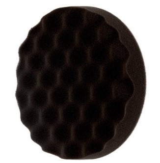 3M 09378 Gąbka polerska czarna na rzep 150 mm