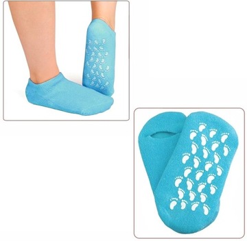 УВЛАЖНЯЮЩИЕ ГЕЛЕВЫЕ НОСКИ ДЛЯ ДОМАШНЕГО СПА