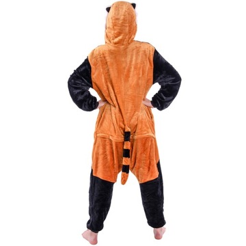 RED PANDA PAJAMA Кигуруми Onesie Мужской женский комбинезон L 165-174см