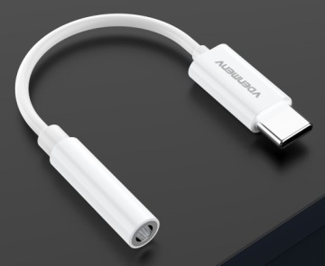 КАБЕЛЬ-АДАПТЕР USB TYPE C MINI JACK 3,5 мм AUX