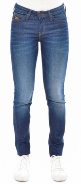 LEE spodnie REGULAR skinny BLUE jeans SCARLETT _ W29 L33