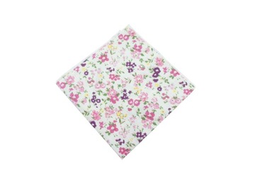 Poszetka chusteczka do kieszonki marynarki KWIATY