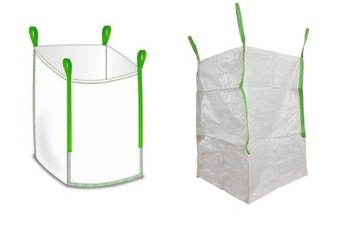 Worek kontenerowy Big Bag 1000KG 90x90x120 kamień gruz odpady worki żyto