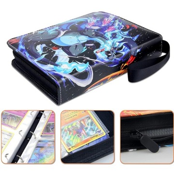 АЛЬБОМ POKEMON CHARIZARD BINDER CARD НА 400 КАРТ С ПРЕМИАЛЬНОЙ РУЧКОЙ