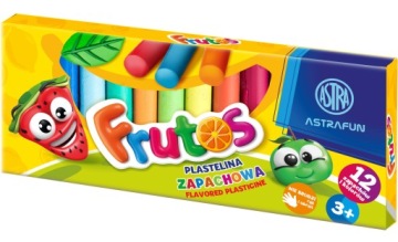 Пластилін ароматична ASTRA FRUTOS 12 кольорів