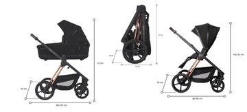 ESPIRO MILOO WÓZEK 4w1 209 CHARMING TOUCH BUZ PRO BAZA OBROTOWA 360