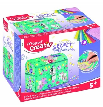 Sekretny kuferek na biżuterię MAPEDCreativ Mozaiki