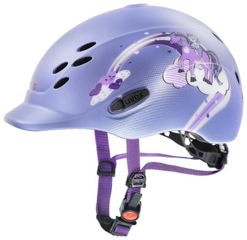 Kask jeździecki dla dzieci na konie toczek Uvex Onyxx princess mat 49-54cm