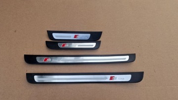 Listwy progowe nakładki drzwi Audi A4 B8 S-Line