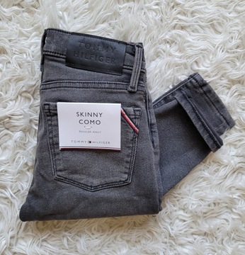 TOMMY HILFIGER Skinny Como W24 L28 XXS _SALE 529zł