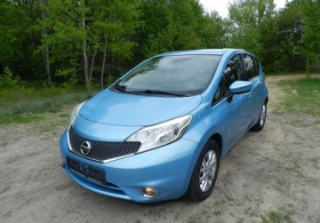 Nissan Note II 1.2  80KM 2014 Nissan Note sliczny zadbany SERWISOWNY ekonomiczny MAX Wyposazony 1.2