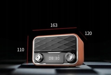 DexXer FM РАДИО FM USB-радио с питанием от сети и аккумулятором