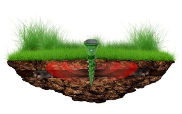 Dafeverer для Mole Norażer Snakes Солнечная солнечная энергия (2 шт.