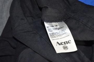 Acne Studios Best linen Str spodnie damskie 36 len