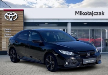 Honda Civic X Hatchback 5d 1.5 VTEC Turbo 182KM 2018 Honda Civic 1.5 T Prestige (Navi) Salon PL Toyota Mikolajczak Leszno, zdjęcie 4
