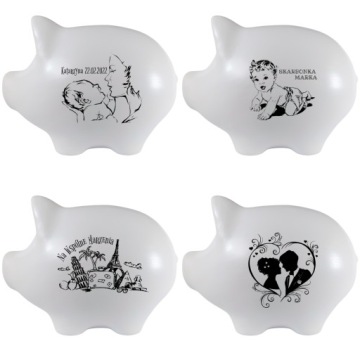 Персонализированная копилка с именем и изображением, большая XXL + БЕСПЛАТНО