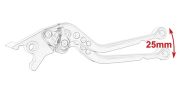 ДЛИННЫЕ спортивные РУЧКИ, регулируемые с ЧПУ, черные