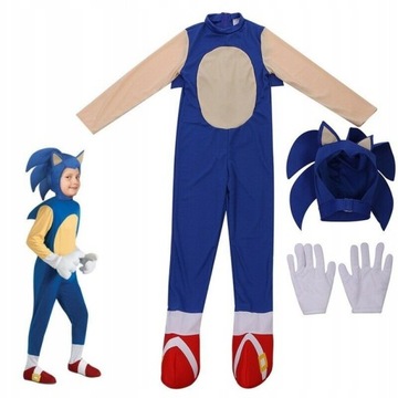КОСТЮМ ПЛАТЬЕ SONIC HEDGEHOG 104/120 P