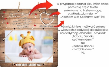 ОТКРЫТКА ко Дню бабушки и дедушки, РАМКА, магнит, ПОДАРОК.