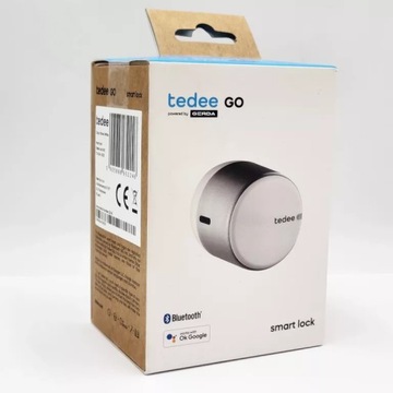 Умный замок Tedee GO на базе GERDA (серебристый)